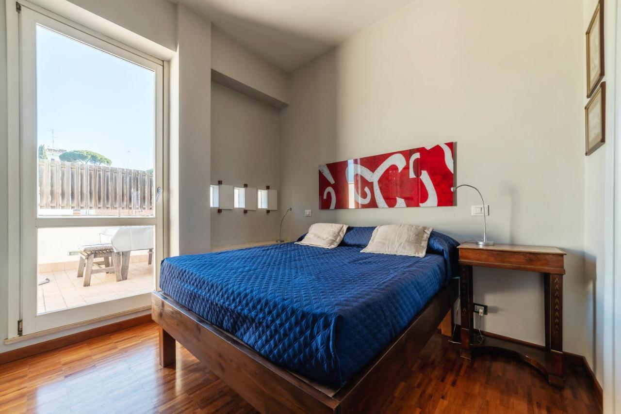 Bright Apt With Views Of San Pietro Roma Exterior foto